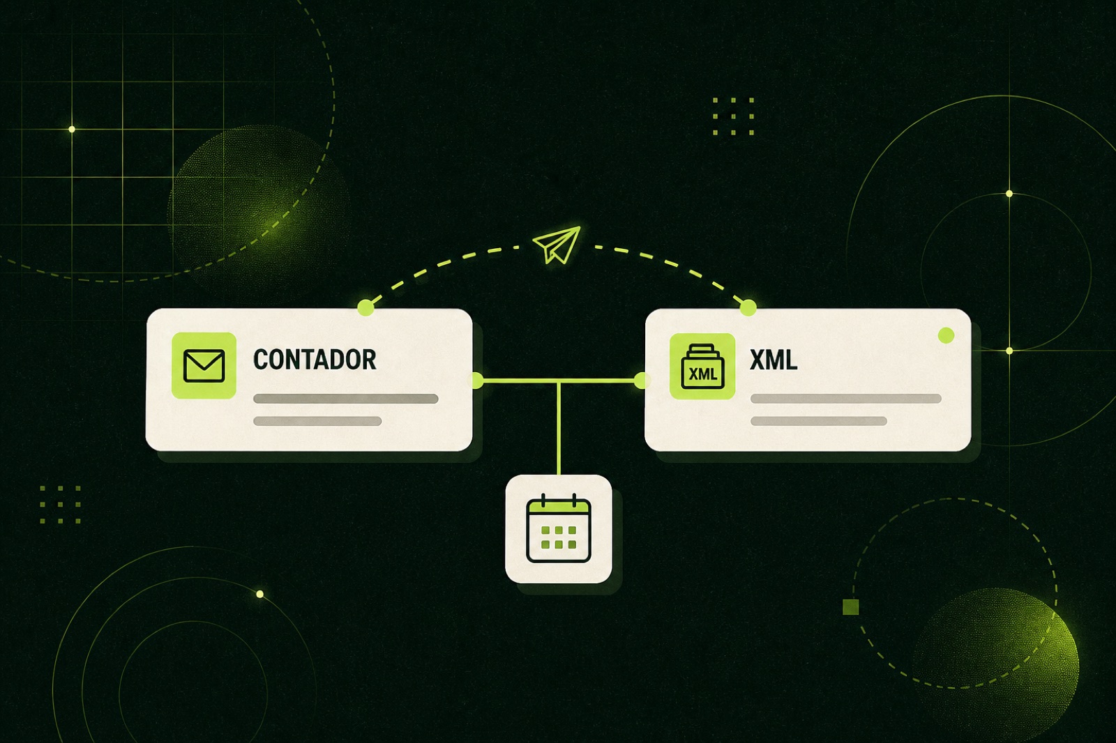 XML automático no e-mail do contador — sem ZIP no WhatsApp